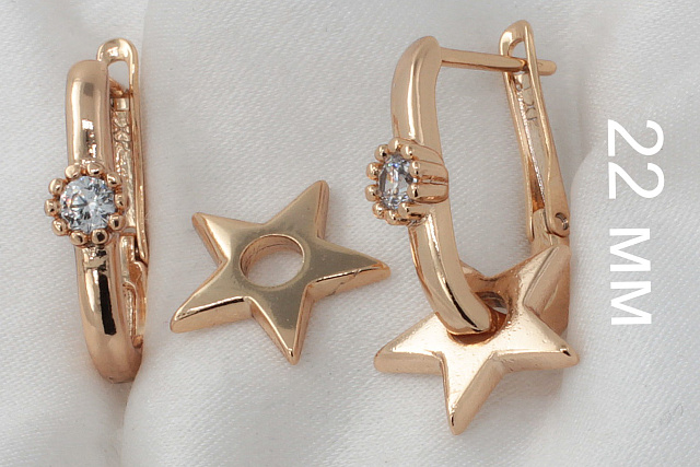 фото Серьги трансформер - (артикул - 18e03700-ZZ3337)