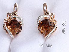 фото Серьги  fallon - (артикул - 18e01725-FF8321)