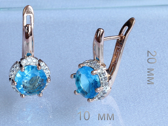 фото Серьги  fallon - (артикул - 18e09640-FF2596)