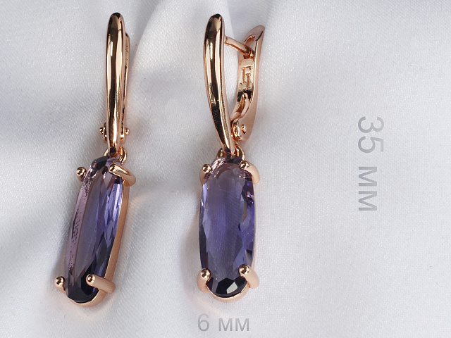 фото Серьги  fallon - (артикул - 18e07900-FF8579)